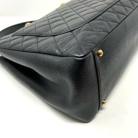 100% Auth Chanel Caviar Grand Shopping XL Tote Bag - Picture 8 of 15